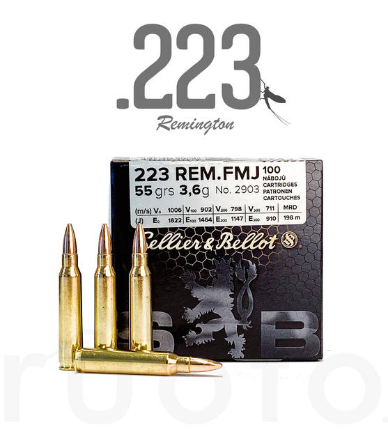 ვაზნა 223 REM. 55 GR