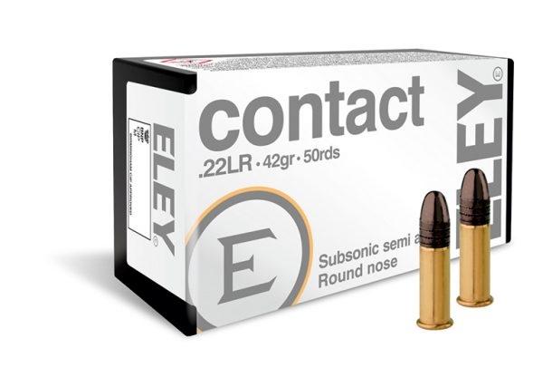 ELEY CONTACT, cal. 22LR, 42 gr., 317-332 m/s