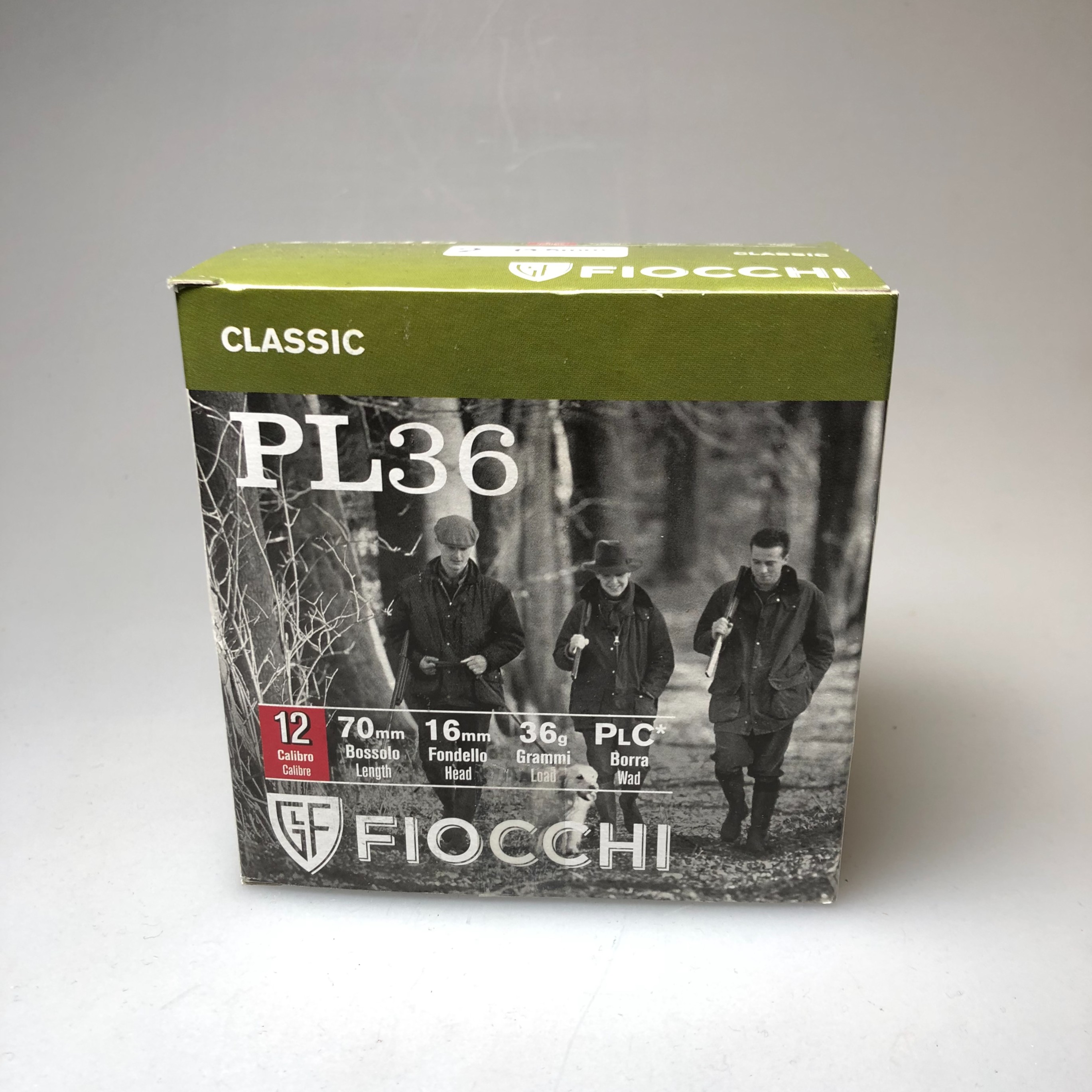 FIOCCHI  PL 0;  PL 1;  PL 3;  PL 5;  PL7.   36GR.