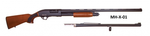 HUNT GROUP MH-X-01 COMBO, PUMP ACTION SHOTGUN, Bar...
