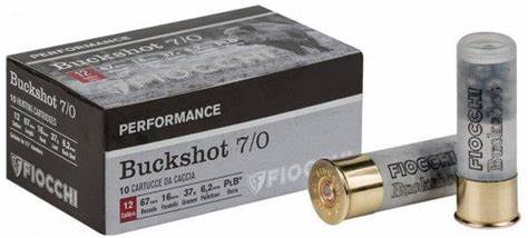 FIOCCHI BUCKSHOT  7/0   37GR.